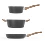 Livoo 5-piece black aluminum cookware set by Livoo, Cooking and Baking Utensil Sets - Ref: Foro24-443556, Price: 105,77 €, Di...