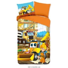 Good Morning Building Children's Duvet Cover 140x200/220 cm by Good Morning, Duvet covers - Ref: Foro24-443600, Price: 32,99 ...