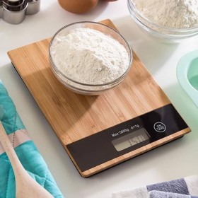 Excellent Houseware Bamboo kitchen scale 5 kg by Excellent Houseware, Kitchen tools and utensils - Ref: Foro24-442512, Price:...