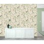 DUTCH WALLCOVERINGS Flamingo-Tapete in Creme und Minze von DUTCH WALLCOVERINGS, Bemaltes Papier - Ref: Foro24-442563, Preis: ...