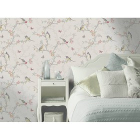 DUTCH WALLCOVERINGS Wallpaper Phoebe lilac by DUTCH WALLCOVERINGS, Painted paper - Ref: Foro24-442558, Price: 33,99 €, Discou...