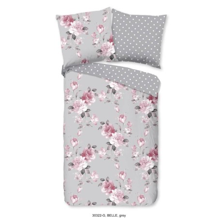 Good Morning Belle grey duvet cover 135x200 cm by Good Morning, Duvet covers - Ref: Foro24-443612, Price: 39,99 €, Discount: %