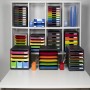 Exacompta Plus Horizon 5-drawer Harlequin desk drawer set by Exacompta, Desk organizers - Ref: Foro24-444591, Price: 52,99 €,...