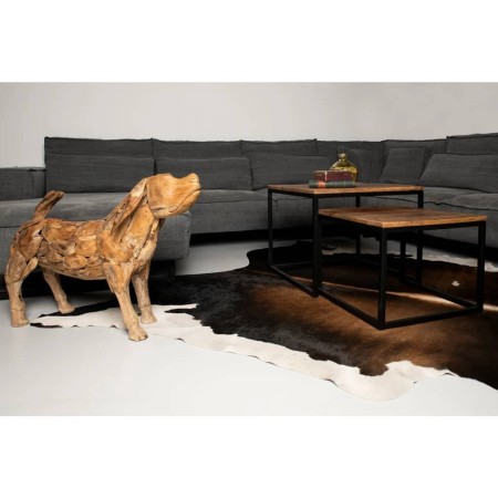 HSM Collection 2-teiliges quadratisches Couchtisch-Set