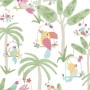 Noordwand Papel pintado Mondo baby Animals Birds Trees verde y rosa de Noordwand, Papel pintado - Ref: Foro24-444873, Precio:...