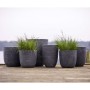 Capi Waste Smooth Gray Planter 35x34 cm by Capi, Pots and planters - Ref: Foro24-442103, Price: 62,99 €, Discount: %