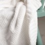 Venture Home Ally Blanket White Polyester 170x130 cm