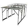 Brüder Mannesmann Multipurpose folding table set 3 pieces aluminum by Brüder Mannesmann, Work tables - Ref: Foro24-443677, Pr...