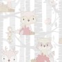 Noordwand Papel pintado Mondo baby Forest Animals gris y rosa de Noordwand, Papel pintado - Ref: Foro24-444878, Precio: 22,02...