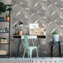 DUTCH WALLCOVERINGS Dark Gray Onyx Wallpaper by DUTCH WALLCOVERINGS, Painted paper - Ref: Foro24-442577, Price: 35,99 €, Disc...