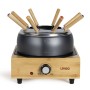 Livoo Fonduetopf für 8 Personen, Schwarz und Holz, 2 l, 800 W von Livoo, Fondue-Sets - Ref: Foro24-445003, Preis: 77,65 €, Ra...