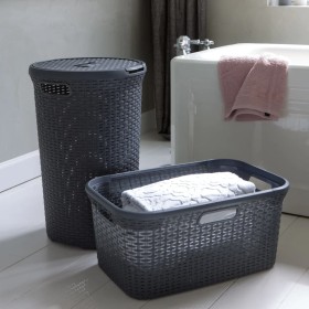 Curver Style anthracite grey laundry basket 45 l by Curver, Laundry baskets - Ref: Foro24-443858, Price: 49,99 €, Discount: %