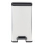 Curver Narrow Deco Silver 25 L Pedal Bin by Curver, Garbage cans and trash cans - Ref: Foro24-443832, Price: 66,48 €, Discoun...