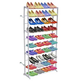 Zapatero/Estante De 10 Niveles de vidaXL, Zapateros y organizadores de calzado - Ref: Foro24-60717, Precio: 26,44 €, Descuent...