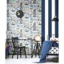 Noordwand Papel pintado Friends&Coffee Graffity Print gris y azul de Noordwand, Papel pintado - Ref: Foro24-444839, Precio: 3...