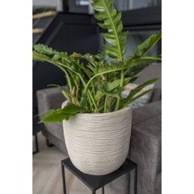 Capi Macetero Waste Rib beige terrazo 35x34 cm de Capi, Maceteros y jardineras - Ref: Foro24-445480, Precio: 69,36 €, Descuen...