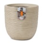 Capi Macetero Waste Rib beige terrazo 43x41 cm de Capi, Maceteros y jardineras - Ref: Foro24-445481, Precio: 96,27 €, Descuen...