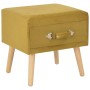 Nightstands 2 units 40x35x40 cm mustard velvet by vidaXL, Nightstands - Ref: Foro24-276383, Price: 102,03 €, Discount: %