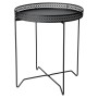 H&S Collection Black Round Side Table by H&S Collection, Side tables - Ref: Foro24-445864, Price: 43,32 €, Discount: %