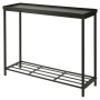 ProGarden Matte black plant stand 75x23x60 cm by ProGarden, Pot stands - Ref: Foro24-446768, Price: 61,72 €, Discount: %