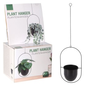 ProGarden Hanging Plant Stand Black 20.5x15x39 cm by ProGarden, Pots and planters - Ref: Foro24-445880, Price: 25,16 €, Disco...