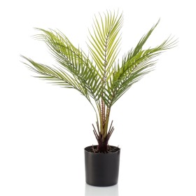 Emerald Artificial palm tree Chamaedorea in pot 50 cm by Emerald, artificial flora - Ref: Foro24-444644, Price: 39,99 €, Disc...