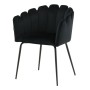 Venture Home Silla de comedor Limhamn terciopelo negro de Venture Home, Sillas de comedor - Ref: Foro24-444730, Precio: 199,9...