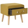 Nightstands 2 units 40x35x40 cm mustard velvet by vidaXL, Nightstands - Ref: Foro24-276383, Price: 102,03 €, Discount: %