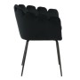 Venture Home Silla de comedor Limhamn terciopelo negro de Venture Home, Sillas de comedor - Ref: Foro24-444730, Precio: 199,9...