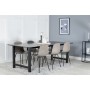 Venture Home Sillas de comedor 2 uds Arctic plástico negro y caqui de Venture Home, Sillas de comedor - Ref: Foro24-444736, P...