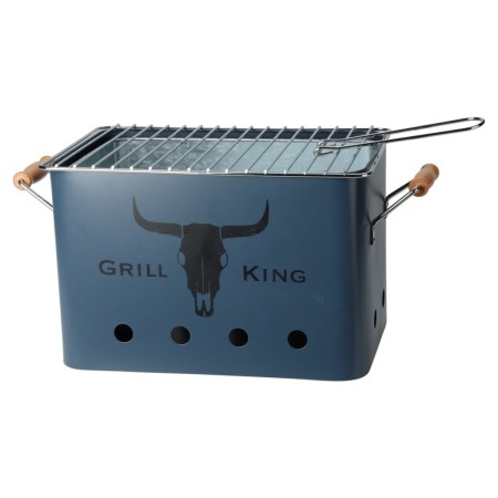 ProGarden Dark blue matte rectangular barbecue by ProGarden, Barbecues - Ref: Foro24-445898, Price: 34,99 €, Discount: %