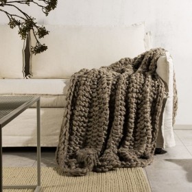 Venture Home Kate Blanket Acrylic Polyester Brown 170x130 cm by Venture Home, Blankets - Ref: Foro24-444759, Price: 92,99 €, ...