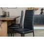 Venture Home Sillas de comedor 2 uds Slim apariencia de cuero negro de Venture Home, Sillas de comedor - Ref: Foro24-444739, ...