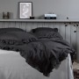 Venture Home Levi anthracite cotton bedding set 220x240 cm by Venture Home, Duvet covers - Ref: Foro24-444768, Price: 71,99 €...