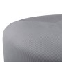 Venture Home Puf Peg gray corduroy 46x46x41 cm by Venture Home, Ottomans - Ref: Foro24-444785, Price: 58,99 €, Discount: %