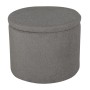 Venture Home Dunken gray plush pouf 51x51x43 cm by Venture Home, Ottomans - Ref: Foro24-444802, Price: 98,99 €, Discount: %