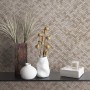 Noordwand Brown and Beige Botanica Rattan Wickerwork Wallpaper by Noordwand, Painted paper - Ref: Foro24-444824, Price: 36,42...