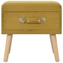 Nightstands 2 units 40x35x40 cm mustard velvet by vidaXL, Nightstands - Ref: Foro24-276383, Price: 102,03 €, Discount: %