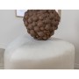 Venture Home Peg White Velvet Pouf 46x46x41 cm by Venture Home, Ottomans - Ref: Foro24-444786, Price: 79,99 €, Discount: %