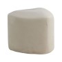 Venture Home Peg White Velvet Pouf 46x46x41 cm by Venture Home, Ottomans - Ref: Foro24-444786, Price: 79,99 €, Discount: %