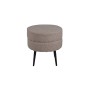 Venture Home Schwarzer und beiger Plüsch-Pouf Pot 40x40x40 cm von Venture Home, Osmanen - Ref: Foro24-444798, Preis: 66,61 €,...