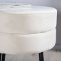 Venture Home Pouf Pot black and light beige velvet 40x40x40 cm by Venture Home, Ottomans - Ref: Foro24-444796, Price: 85,63 €...