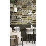 Noordwand Wallpaper Friends&Coffee Marble Concrete black and brown by Noordwand, Painted paper - Ref: Foro24-444871, Price: 3...