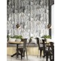 Noordwand Papel pintado Friends & Coffee Cities and Skyline gris metal de Noordwand, Papel pintado - Ref: Foro24-444833, Prec...