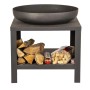 Esschert Design Brasero con almacenaje para leña negro 62 cm de Esschert Design, Chimeneas - Ref: Foro24-444908, Precio: 379,...