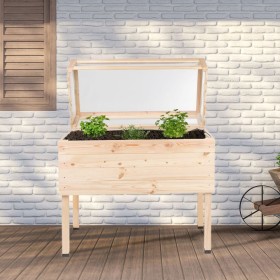 HI Urban garden with wooden cover 135 L by HI, Pots and planters - Ref: Foro24-446190, Price: 206,11 €, Discount: %