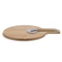 Livoo Wooden pizza cutting set 30 cm by Livoo, Chopping boards - Ref: Foro24-445011, Price: 31,24 €, Discount: %