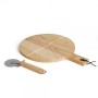 Livoo Wooden pizza cutting set 30 cm by Livoo, Chopping boards - Ref: Foro24-445011, Price: 31,24 €, Discount: %