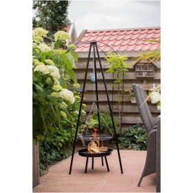 RedFire Barbacoa de jardín con trípode y brasero negro 50 cm de RedFire, Barbacoas - Ref: Foro24-446956, Precio: 69,18 €, Des...