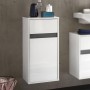 Trendteam Wall-mounted bathroom cabinet with drawer Sol white by Trendteam, bathroom vanities - Ref: Foro24-445439, Price: 10...